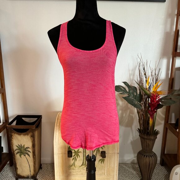 Lululemon Women's Salute the Sun Singlett II Tank Top Size 6 Pink - Picture 4 of 7